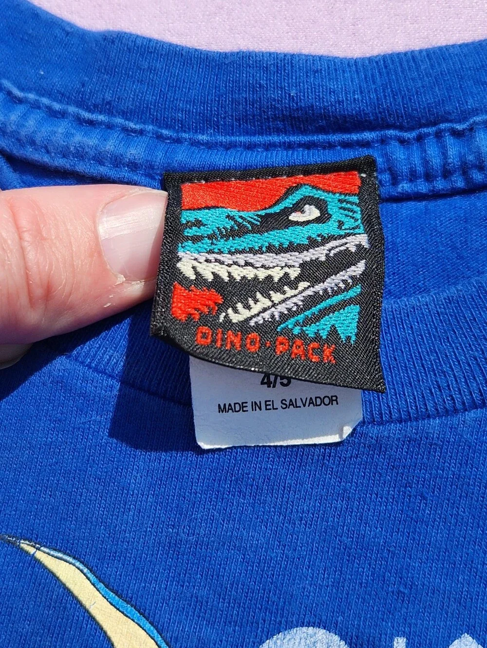 Vintage 90s y2k Kids 3T 4T Graphic Cotton Tee Lot Carters Gymboree Dino Pack